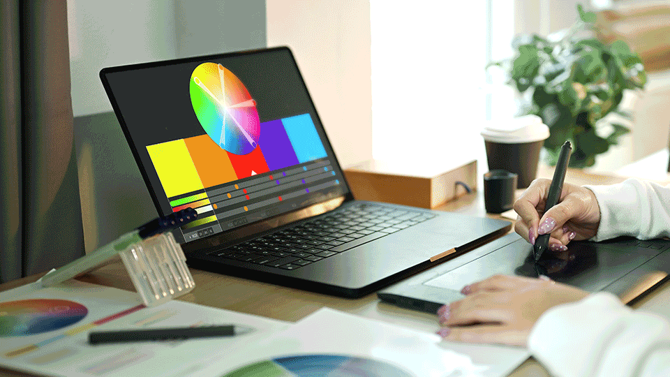 Animated design loop